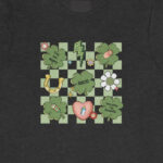 Checkered NICU St Patrick's Day T-Shirt - Image 9